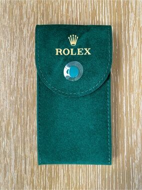 Authentic Rolex | Suede Travel Case Pouch Watch Storage